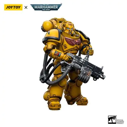 Warhammer 40k 1/18 Imperial Fists Heavy Intercessors 01 akciófigura 13 cm termékfotó
