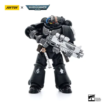 Warhammer 40k 1/18 Iron Hands Intercessors Brother Gravak akciófigura 12 cm termékfotó