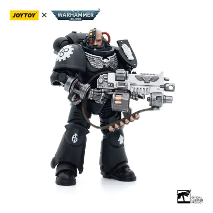 Warhammer 40k 1/18 Iron Hands Intercessors Brother Ignar akciófigura 12 cm termékfotó