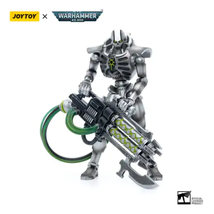 Warhammer 40k 1/18 Necrons Sautekh Dynasty Immortal with Gauss Blaster akciófigura 12 cm termékfotó