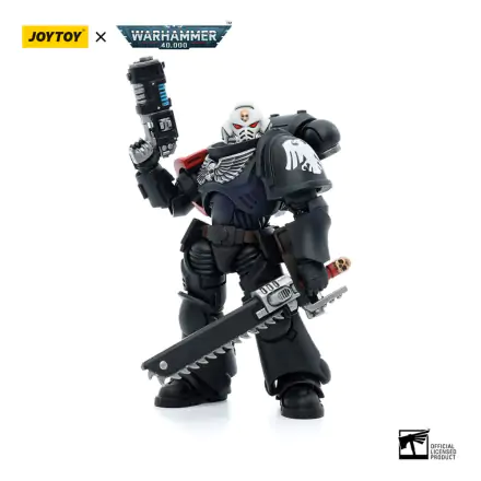 Warhammer 40k 1/18 Raven Guard Intercessors Sergeant Ashan akciófigura 12 cm termékfotó
