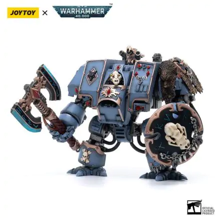 Warhammer 40k 1/18 Space Marines Space Wolves Venerable Dreadnought Brother Hvor akciófigura 20 cm termékfotó