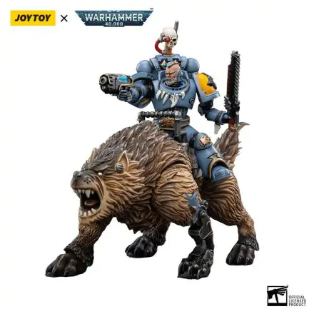 Warhammer 40k 1/18 Space Wolves Thunderwolf Cavalry Bjane akciófigura termékfotó