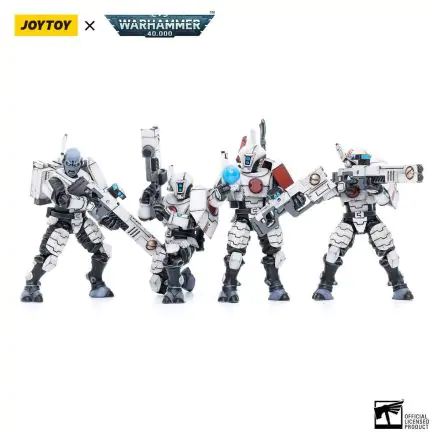 Warhammer 40k 1/18 T'au Empire Fire Warriors 4 db-os akciófigura csomag 11 cm termékfotó