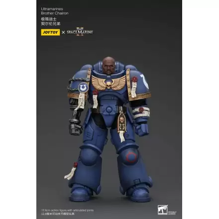 Warhammer 40k 1/18 Uitramarines Brother Chairon akciófigura 13 cm termékfotója