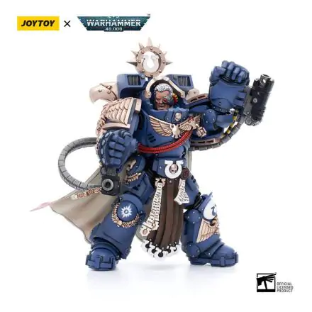 Warhammer 40k 1/18 Ultramarines Chapter Master Marneus Calgar akciófigura 12 cm termékfotó