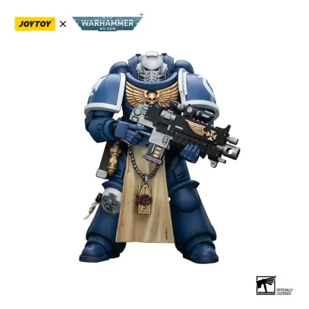 Warhammer 40k 1/18 Ultramarines Sternguard Veteran with Bolt Rifle akciófigura 12 cm termékfotó