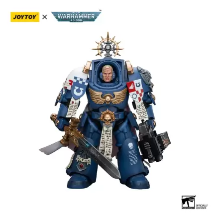 Warhammer 40k 1/18 Ultramarines Terminator Captain Severus Agemman akciófigura 12 cm termékfotója