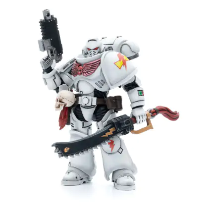 Warhammer 40k 1/18 White Scars Assault Intercessor Brother Batjargal akciófigura 12 cm termékfotó