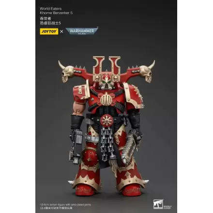 Warhammer 40k 1/18 World Eaters Khorne Berzerker 5 akciófigura 13 cm termékfotója