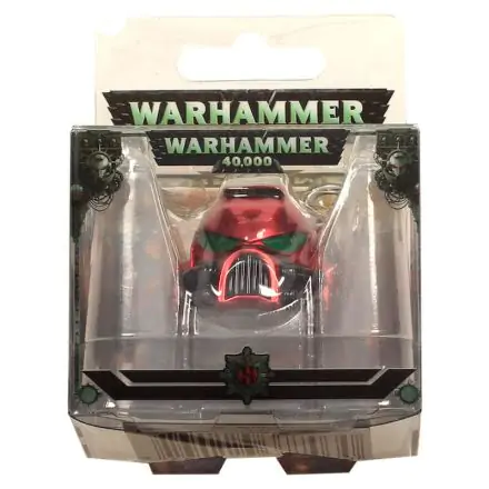 Warhammer 40K Space Marine MKVII Helmet Blood Angels fém kulcstartó termékfotója