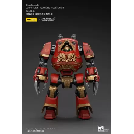 Warhammer The Horus Heresy 1/18 Blood Angels Contemptor-Incaendius Dreadnought akciófigura 24 cm termékfotója