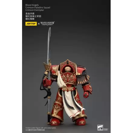 Warhammer The Horus Heresy 1/18 Blood Angels Crimson Paladins Squad Crimson Exemplar akciófigura 14 cm termékfotója