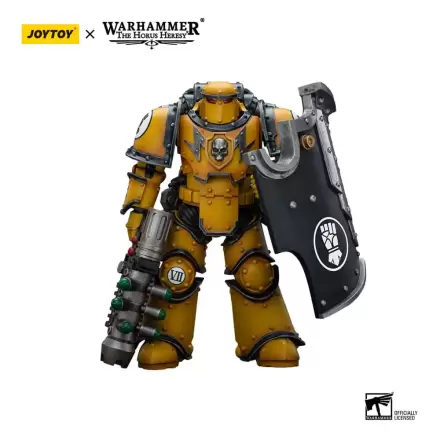 Warhammer The Horus Heresy 1/18 Imperial Fists Legion MkIII Breacher Squad Legion Breacher with Graviton Gun akciófigura 12 cm termékfotó