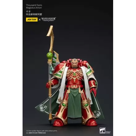 Warhammer The Horus Heresy 1/18 Thousand Sons Magistus Amon akciófigura 12 cm termékfotója