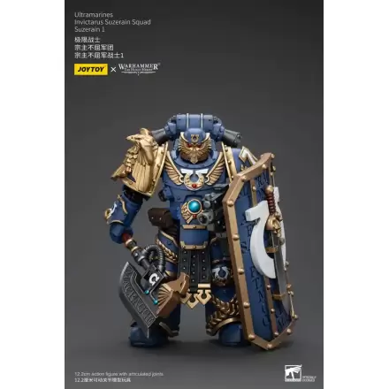 Warhammer The Horus Heresy 1/18 Ultramarines Invictarus Suzerain Squad Suzerain 1 akciófigura 12 cm termékfotója