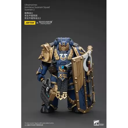 Warhammer The Horus Heresy 1/18 Ultramarines Invictarus Suzerain Squad Suzerain 2 akciófigura 12 cm termékfotója