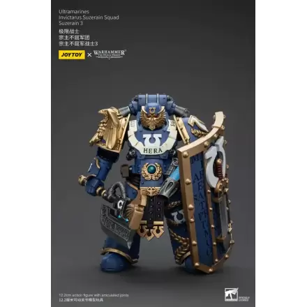 Warhammer The Horus Heresy 1/18 Ultramarines Invictarus Suzerain Squad Suzerain 3 akciófigura 12 cm termékfotója