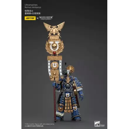 Warhammer The Horus Heresy 1/18 Ultramarines Remus Ventanus akciófigura 14 cm termékfotója