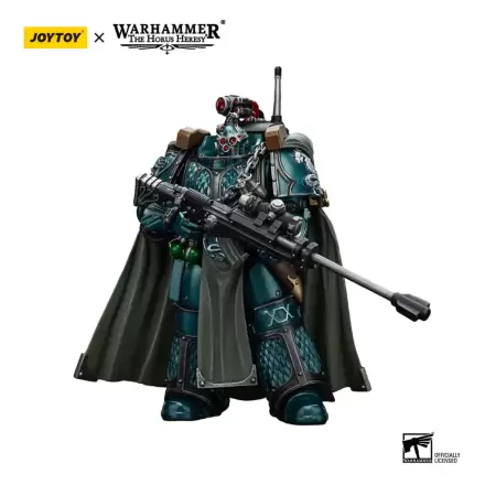Warhammer The Horus Heresy Alpha Legion Exodus The One who is Many With Sniper Rifle And Power Dagger akciófigura 20 cm termékfotó