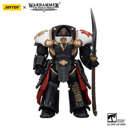 Warhammer The Horus Heresy White SVerdák Ebon Keshig Terminator 1 with Power Glaive akciófigura 13 cm termékfotó