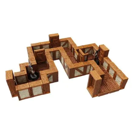 WarLock Tiles: Expansion Pack - Town & Village Straight Walls termékfotó