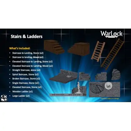 WarLock™ Tiles: Stairs & Ladders termékfotó