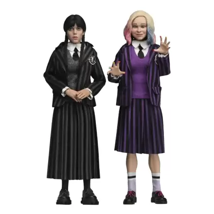 Wednesday 2 db-os akciófigura csomag Wednesday Addams (Nevermore Uniform) and Enid 20 cm termékfotó