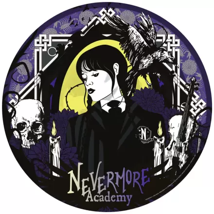 Wednesday Nevermore Academy Round Jigsaw Puzzle (500 pieces) termékfotója