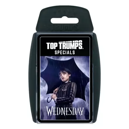 Wednesday Top Trumps német nyelvű kártyajáték termékfotó