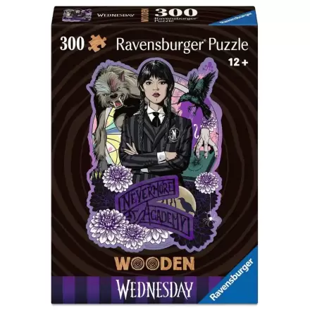 Wednesday Wednesday Addams fa puzzle (300 darab) termékfotó