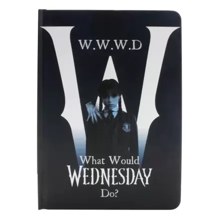 Wednesday WWWD A5 jegyzetfüzet termékfotója