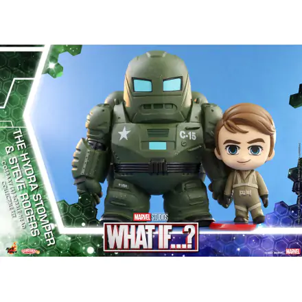 What If...? Cosbaby (S) Minifiguren Hydra Stomper & Steve Rogers 10 cm termékfotója