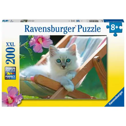White kitty XXL puzzle 200db-os termékfotó