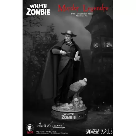 White Zombie 1/4 Murder Legendre Monotone Ver. szobor figura 52 cm termékfotó