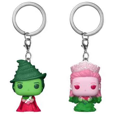 Wicked Funko POP! Vinyl 2 db-os kulcstartó csomag G&E (Ombre) 4 cm termékfotó