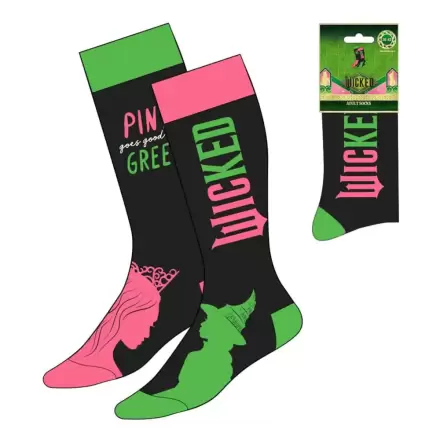 Wicked zokni Pink goes good with Green 36-43 termékfotó