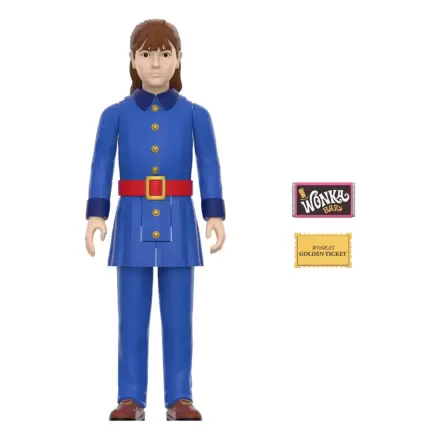 Willy Wonka & the Chocolate Factory (1971) ReAction Violet Beauregarde Wave 01 akciófigura 10 cm termékfotó