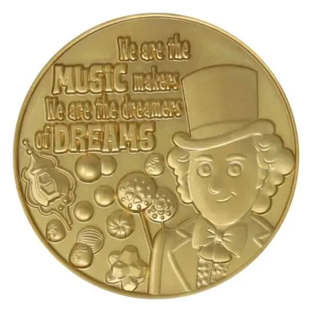 Willy Wonka & the Chocolate Factory Dreamers Gyűjthető érme Limitált kiadás termékfotó