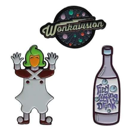 Willy Wonka & the Chocolate Factory kitűző csomag Limitált kiadás termékfotója