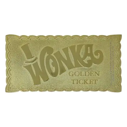 Willy Wonka & the Chocolate Factory replika Mini Golden Ticket termékfotó