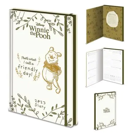 Winnie The Pooh friendly Day keményfedeles füzet 2023 termékfotó