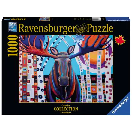 Winter elk puzzle 1000db-os termékfotó