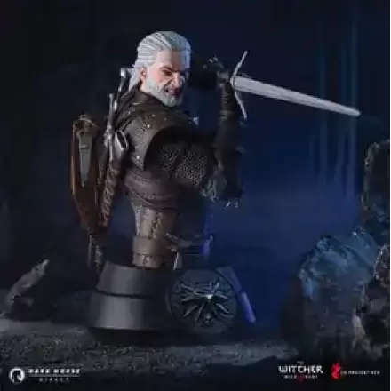 Witcher 3 Wild Hunt Geralt mellszobor figura 15 cm termékfotója