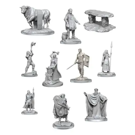 WizKids Deep Cuts Brigante Celts Unpainted Miniatures termékfotó