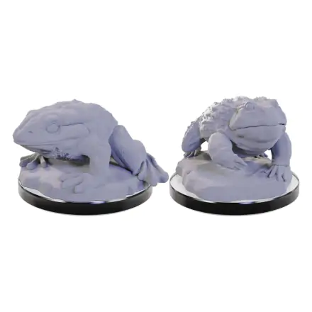 WizKids Deep Cuts Miniatures Unpainted Miniatures 2-Pack Giant Frogs termékfotója