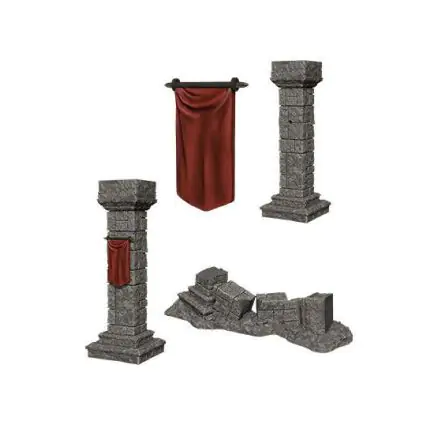 WizKids Deep Cuts Unpainted Miniatures Pools & Pillars termékfotó