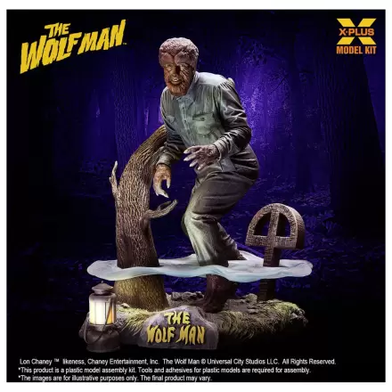 Wolf Man 1/8 Lon Chaney Jr. as Wolf Man Műanyag modell készlet 22 cm termékfotó