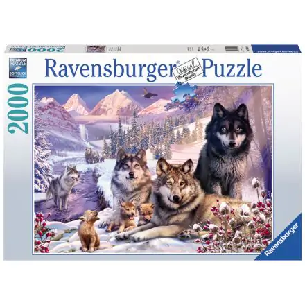 Wolves in the snow puzzle 2000db-os termékfotó