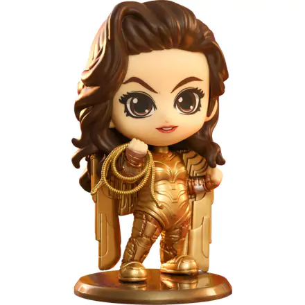 Wonder Woman 1984 Cosbaby (S) Mini Figure Golden Armor Wonder Woman 10 cm termékfotója